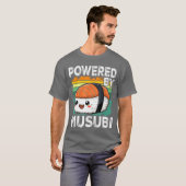 Kawaii Musubi retro funny Tシャツ (正面フル)