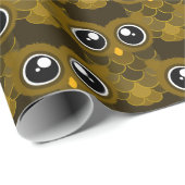 Kawaii Owl ラッピングペーパー (ロールコーナー)