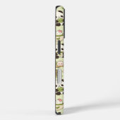 Kawaii Panda Matcha Pattern Phone Case Case-Mate iPhoneケース (裏面 / 右)