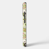 Kawaii Panda Matcha Pattern Phone Case Case-Mate iPhoneケース (裏面 / 左)