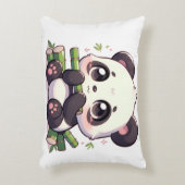 Kawaii Panda Pillow アクセントクッション (正面(垂直))
