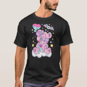 Kawaii Pastel Goth Cute Scary Bear Tシャツ (正面)