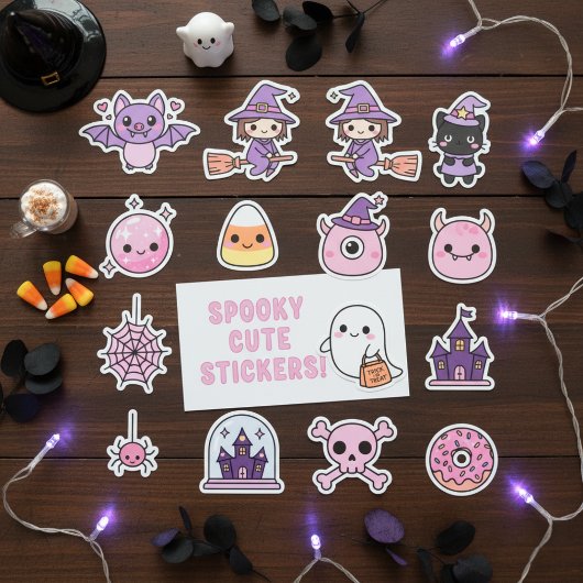 Kawaii Pastel Witchcraft & Wonder Sticker Pack シール