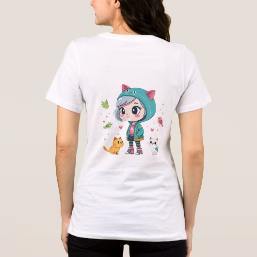 Kawaii Pet Harmony トライブレンドＴシャツ (裏面)