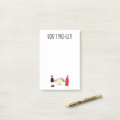 Kawaii Pho Don't Pho-Get Forget Punny Noodles ポストイット (デスク上)