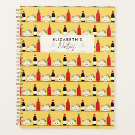 Kawaii Pho Noodles Asian Food Custom プランナー手帳