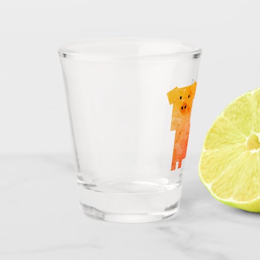 kawaii pig ショットグラス (左)