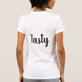 Kawaii Pink Boba Tea T-Shirt | Cute Smiling Bubble Tシャツ (裏面)