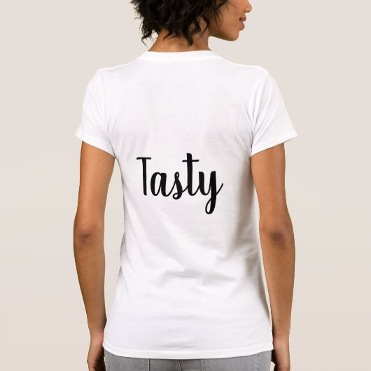 Kawaii Pink Boba Tea T-Shirt | Cute Smiling Bubble Tシャツ (裏面)