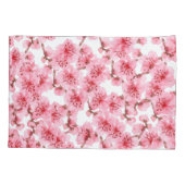 kawaii pink cherry blossoms 枕カバー (裏面)