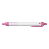 Kawaii Pink Hearts Pen 黒ボールペン (ボトム)