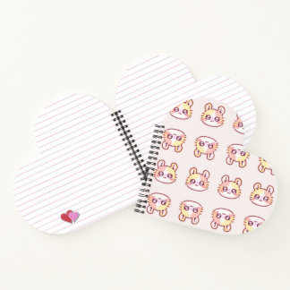 Kawaii Pink Kitty Daily Planner - Cute Coquette  ノートブック