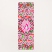 Kawaii Red Cherry Vibes Cute Girly Aesthetic ヨガマット (正面)