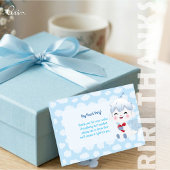 Kawaii Riri Thank You Card for Small Business 