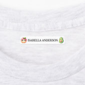 Kawaii School Cute Design Iron On  ラベル (貼付)