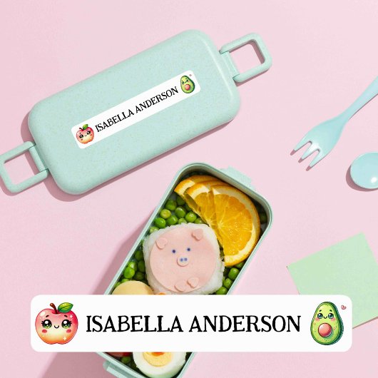 Kawaii School Cute Design Waterproof Label ラベル