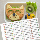 Kawaii School Cute Design Waterproof Label ラベル