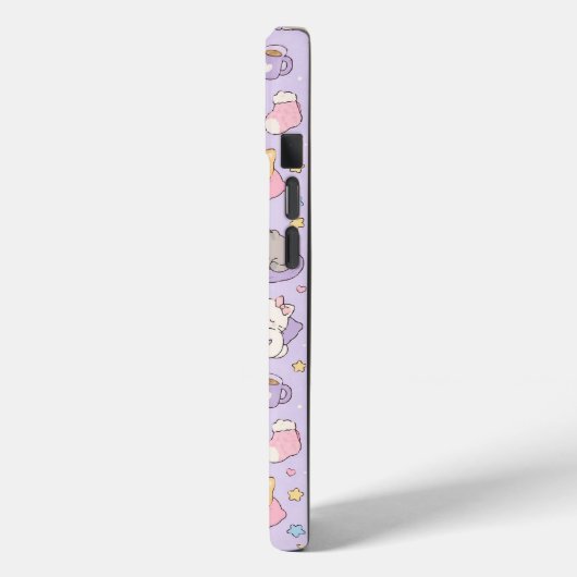 Kawaii Sleeping Cats Pattern Phone Case Case-Mate iPhoneケース (裏面 / 左)