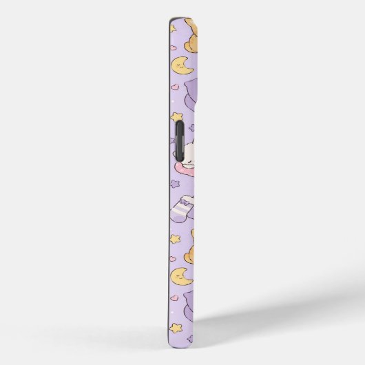 Kawaii Sleeping Cats Pattern Phone Case Case-Mate iPhoneケース (裏面 / 右)