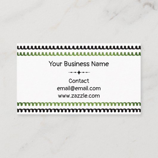 Kawaii Small Business Thank You Insert 名刺 (裏面)