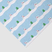 Kawaii Snow Day with Bunny & Bear Christmas 薄葉紙 (詳細)