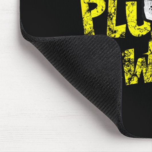 Kawaii Spark Plug Keep Pluggin Away Motivational R マウスパッド (コーナー)