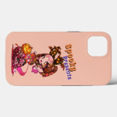 Kawaii Spooky Anime Goth Girl Halloween Case-Mate iPhoneケース (裏面 (横))
