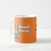 Kawaii Spooky Sisters Anime Chibi Halloween コーヒーマグカップ (正面左)