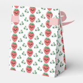 Kawaii Strawberry Baby Shower フェイバーボックス (裏面サイド)