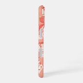 Kawaii Strawberry Milk Carton - Cute Aesthetic Art iPhone 16ケース (右側面)