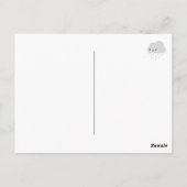 Kawaii Sun & Rain ポストカード (裏面)