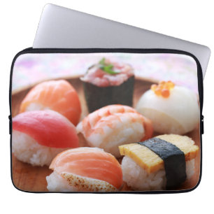 Kawaii Sushi Harmony – Laptop Sleeve by SUSHIMI ラップトップスリーブ