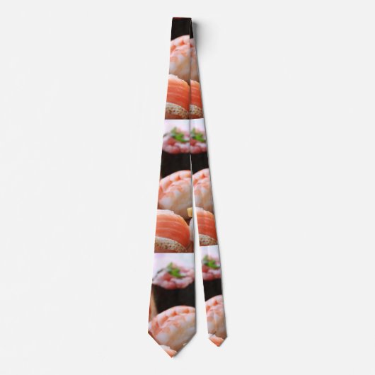 Kawaii Sushi Set – Cute Nigiri Tie ネクタイ (正面)