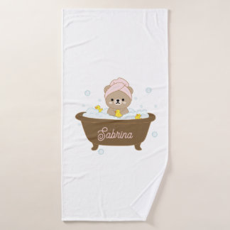 Kawaii Teddy Bear Towel バスタオル