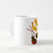 Kawaii Tempura コーヒーマグカップ (正面左)