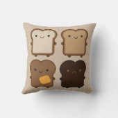 Kawaii Toast クッション (裏面)