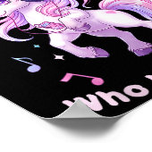 Kawaii Unicorn K-p Lover For Girls Fans  ポスター (角)
