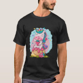 Kawaii Unicorn Tシャツ (正面)