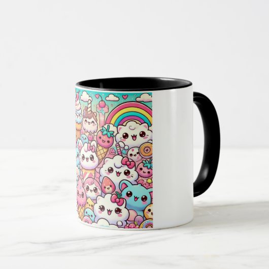 KAWAII VIBES マグカップ (正面右)