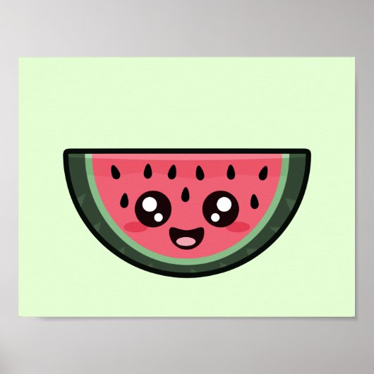 Kawaii Watermelon ポスター (正面)