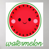 Kawaii Watermelon ポスター (正面)