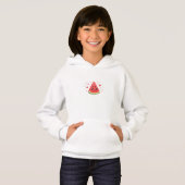Kawaii Watermelon Hoodie – Cute and Cozy (正面フル)