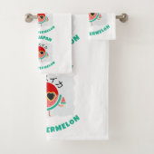 Kawaii WATERMELON LOVE JAPAN Cute Summer Fruit バスタオルセット (インサイチュ)