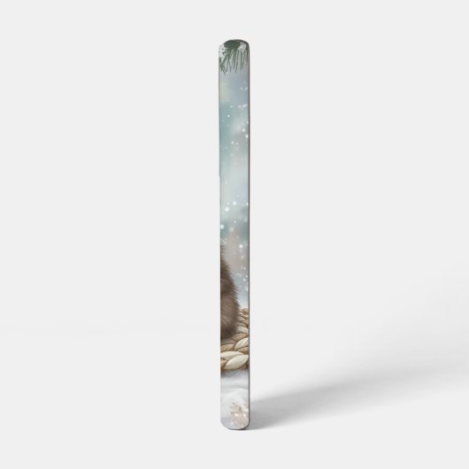 Kawaii Winter Cat Phone Case | Samsung Version Samsung Galaxyケース (左側面)