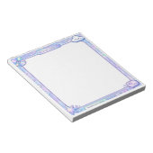 Kawaii Y2K Cyber Pastel Brain Dump Notepad Design ノートパッド (アングル)
