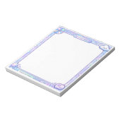 Kawaii Y2K Cyber Pastel Brain Dump Notepad Design ノートパッド (回転)