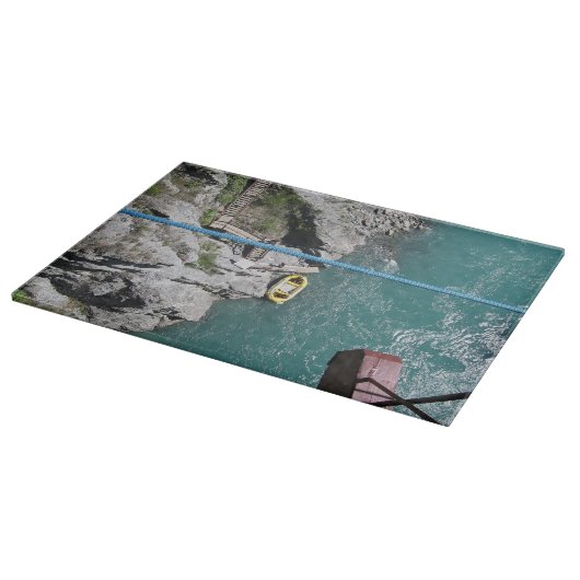 Kawarau Bridge Bungy POV、クイーンズタウン、ニュージーランド カッティングボード (角)