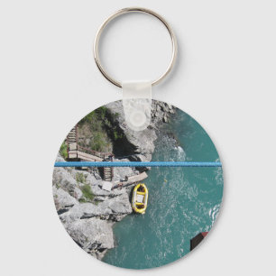 Kawarau Bridge Bungy POV、クイーンズタウン、ニュージーランド キーホルダー