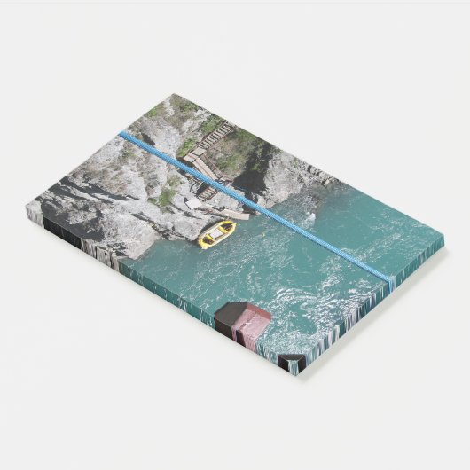 Kawarau Bridge Bungy POV、クイーンズタウン、ニュージーランド ポストイット (アングル)