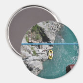 Kawarau Bridge Bungy POV、クイーンズタウン、ニュージーランド マグネット (正面/裏面)